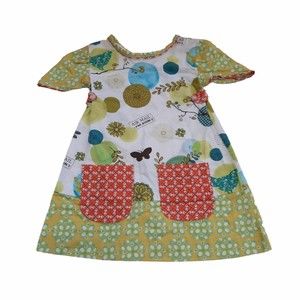 Hopscotch Designs Girls Mixed Print Dress Toddler OS